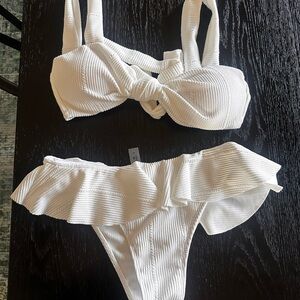 SHEIN White Dainty Bikini
